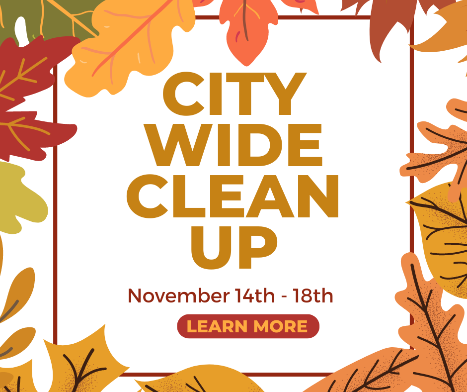 Fall 2022 City Wide Clean Up City of Cottondale, Florida