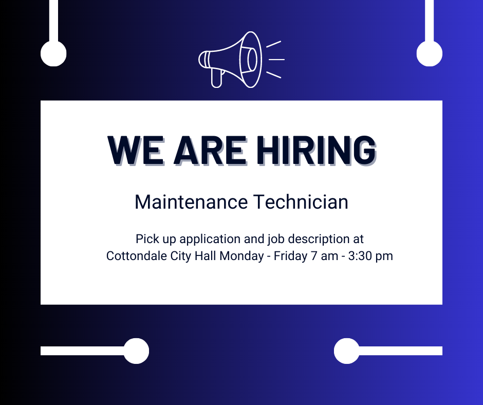 now-hiring-maintenance-technician-city-of-cottondale-florida